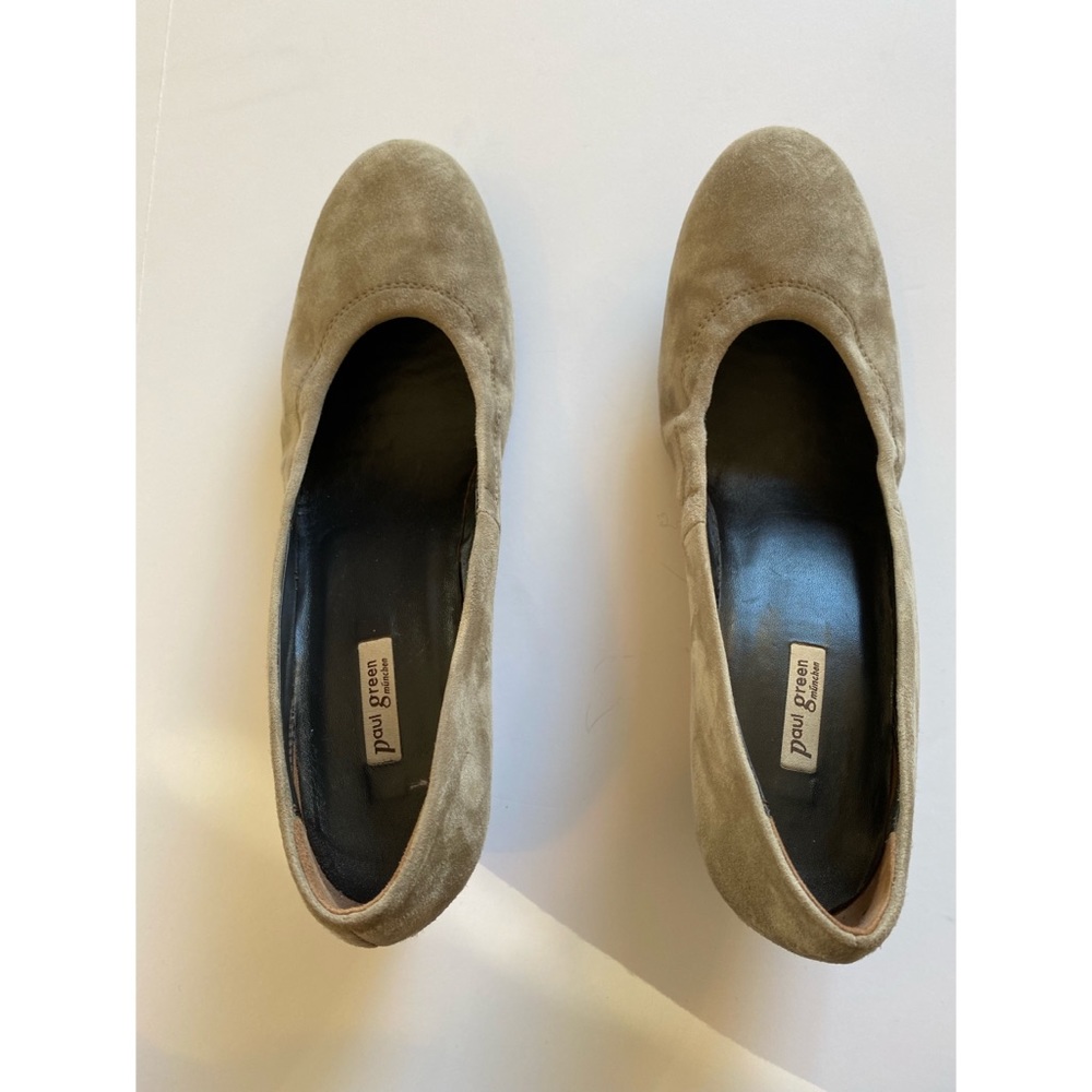 Paul Green Laurel Taupe Suede Shoe